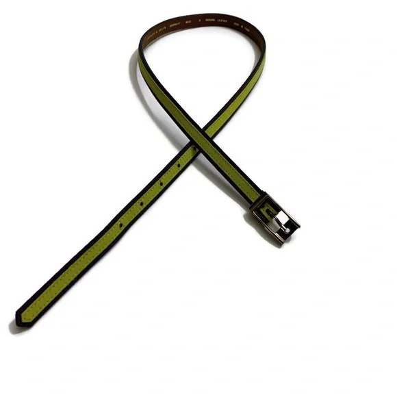 Charles and Keith purple and green belt size small - Picture 1 of 6